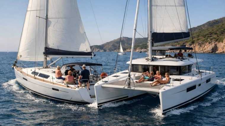 Location de voilier ou catamaran : comment faire le bon choix selon son équipage et son programme de navigation