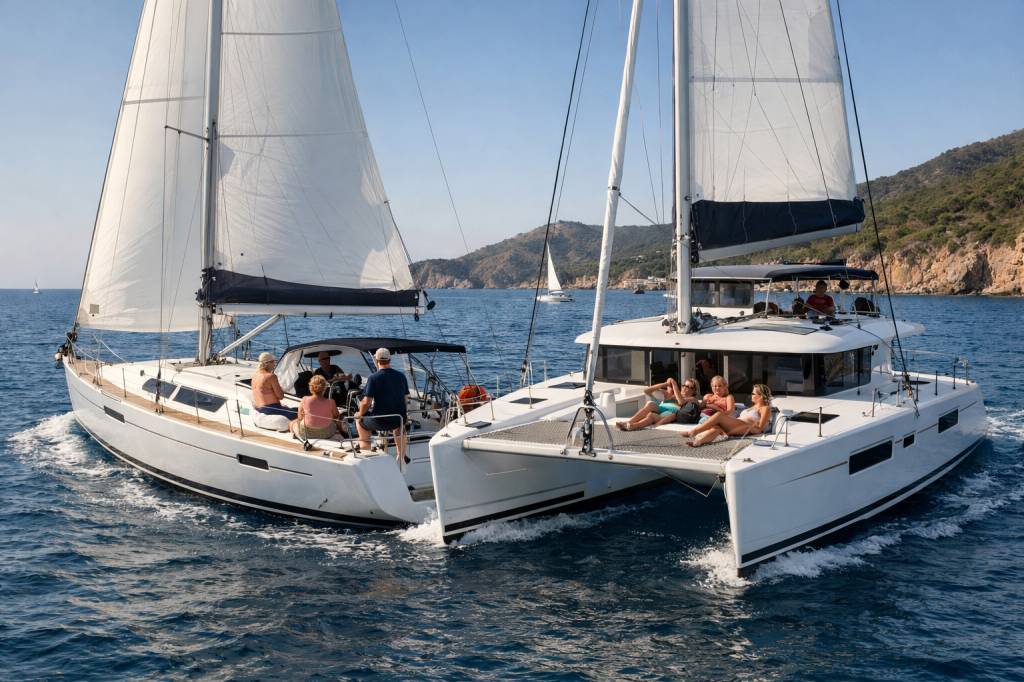 Location de voilier ou catamaran : comment faire le bon choix selon son équipage et son programme de navigation