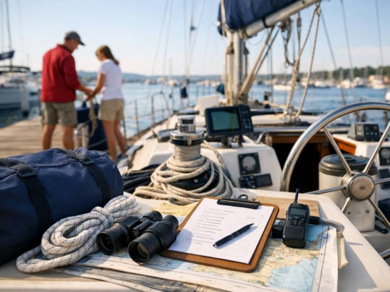 Check-list complète pour préparer un départ de croisière en toute sérénité avant de quitter le quai