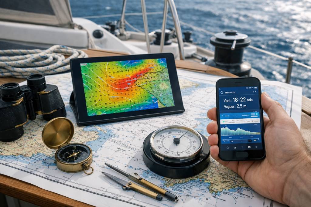 Comment lire et anticiper la météo marine avant de prendre la mer avec les bons outils numériques