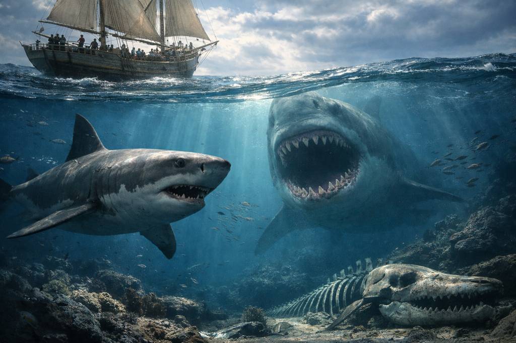 Les megalodons : mythe, réalité scientifique et impact sur l’imaginaire des marins