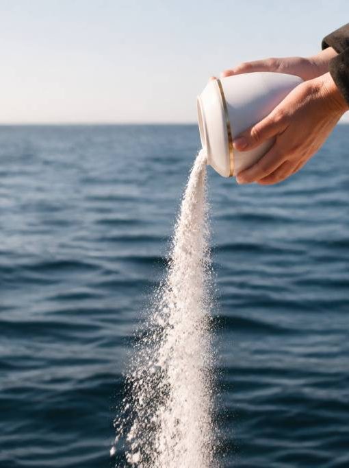 Disperser les cendres en mer : règles, démarches et conseils pour une cérémonie en toute sérénité