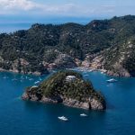 Portofino map : carte et itinéraire de navigation au large de Portofino