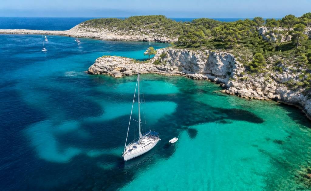 Belle endroit en France pour une croisière en voilier