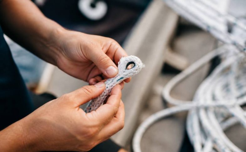 Comment faire une épissure sur un cordage de bateau